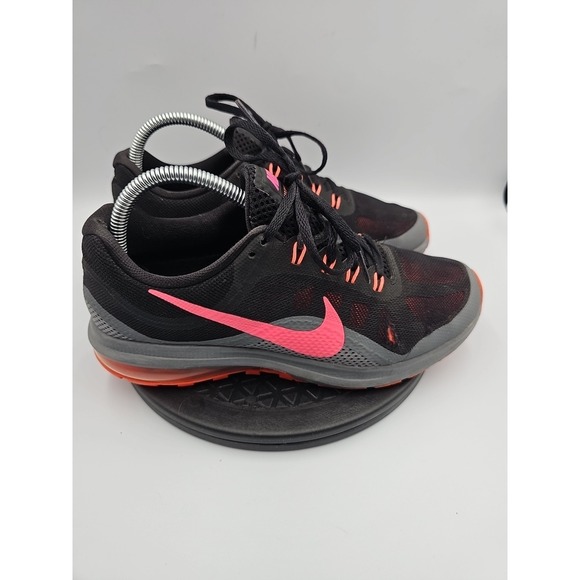 Nike Women's Shoes Max Dynasty 2 Size 8.5 Black/Gray Running Sneakers - Picture 2 of 9